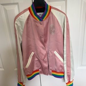 Coach rainbow jacket